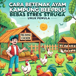 Cara Beternak Ayam Kampung Bebas Stres untuk Pemula