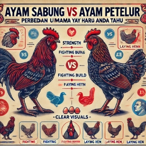 Ayam Sabung vs Ayam Petelur: Perbedaan Utama yang Harus Anda Tahu